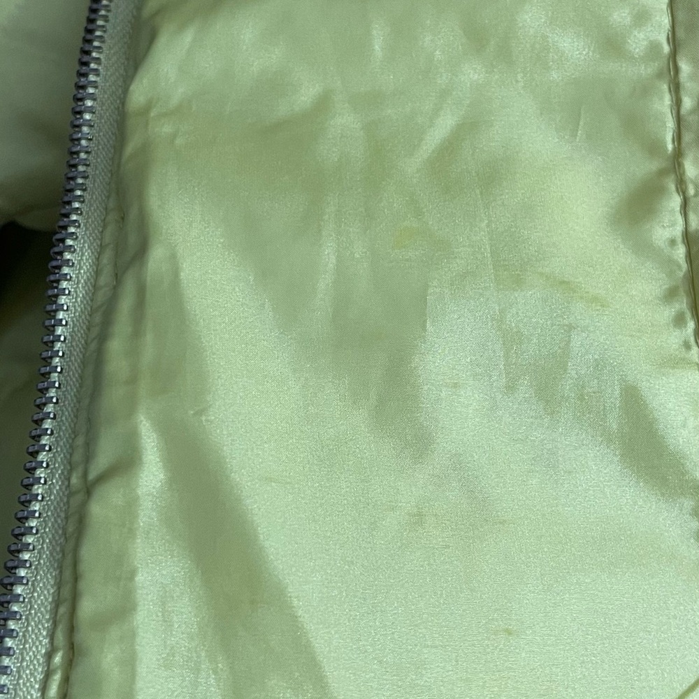 Women Winter Hooded Quilted Light Portable Down Coat Yellow Outerwear Size S/M - Picture 12 of 16